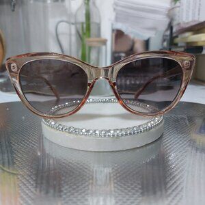 Clear Sunglasses With A Tint of Color SR0424 Cool Nice Cat EYE Style Sunglasses